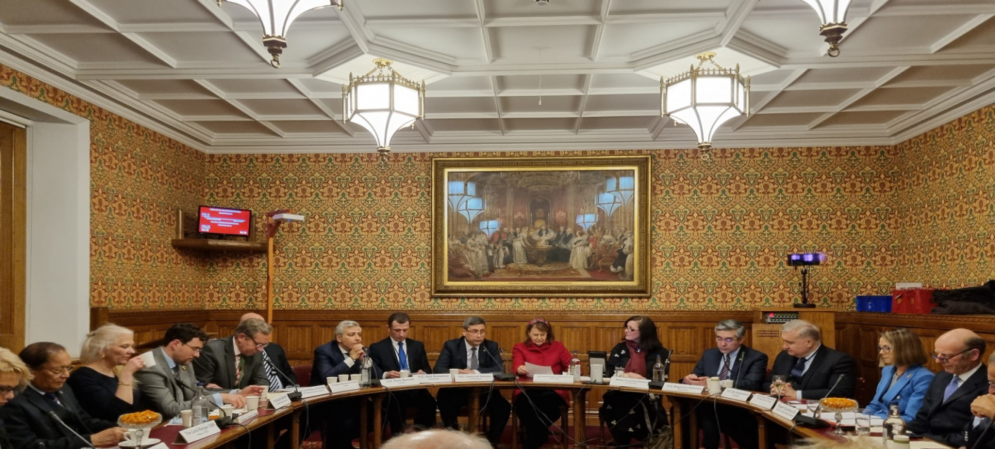 INFORMATION ABOUT THE CONCEPT OF THE NEW CITY OF ARKADAG WAS PRESENTED IN THE HOUSE OF LORDS OF THE BRITISH PARLIAMENT