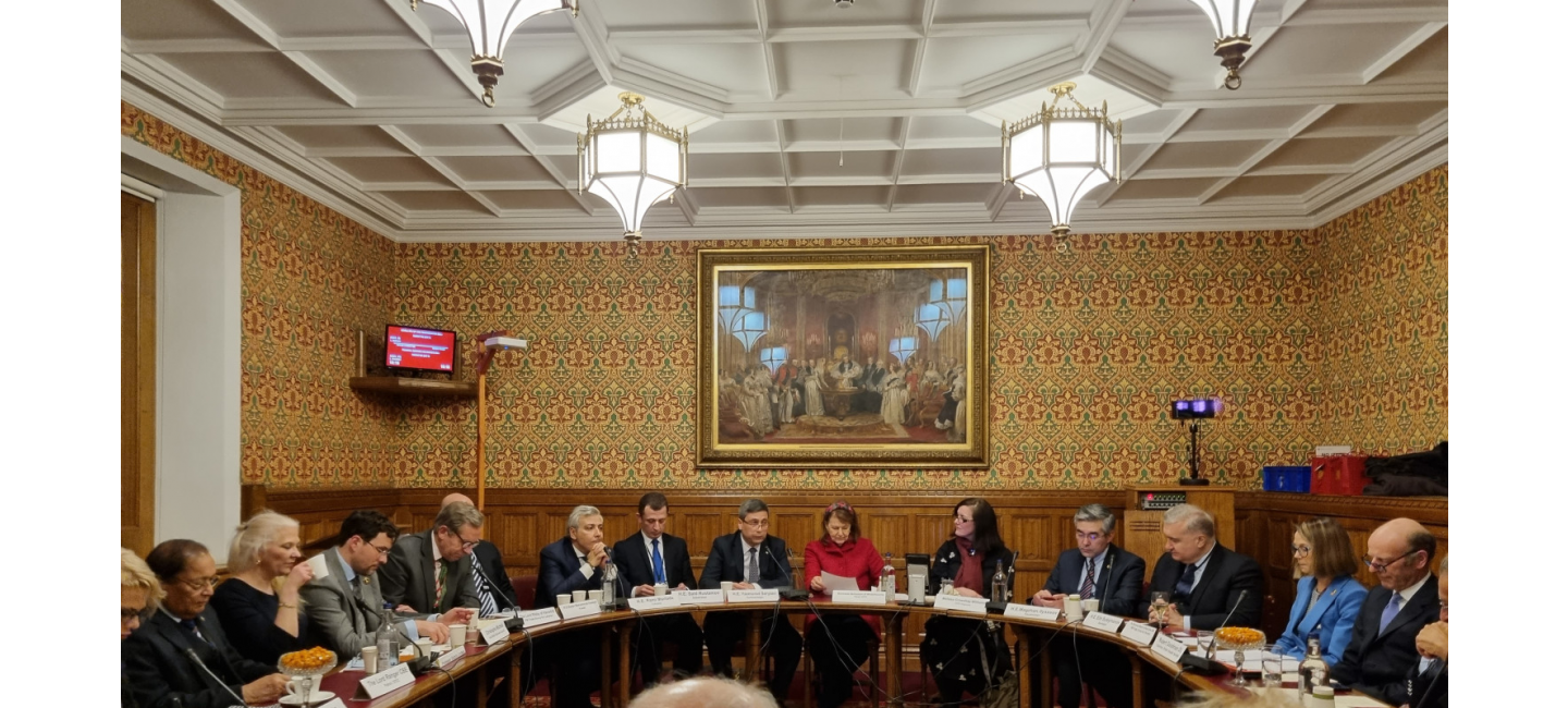 INFORMATION ABOUT THE CONCEPT OF THE NEW CITY OF ARKADAG WAS PRESENTED IN THE HOUSE OF LORDS OF THE BRITISH PARLIAMENT